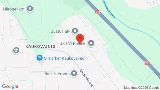 Apartments for rent i Oulu - kort over placeringen