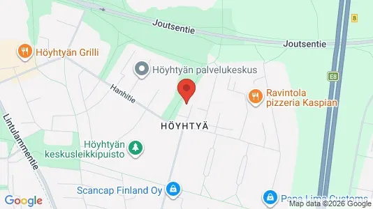 Apartments for rent i Oulu - kort over placeringen