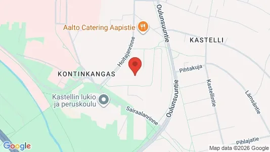 Apartments for rent i Oulu - kort over placeringen