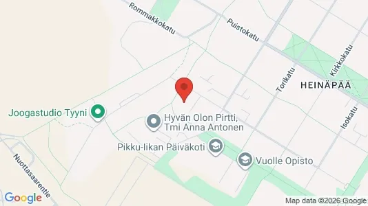 Apartments for rent i Oulu - kort over placeringen