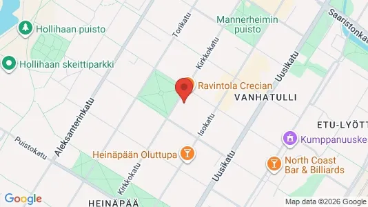Apartments for rent i Oulu - kort over placeringen