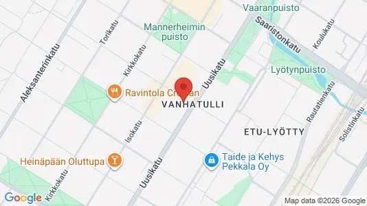 Apartments for rent i Oulu - kort over placeringen