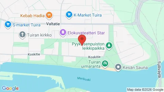 Apartments for rent i Oulu - kort over placeringen