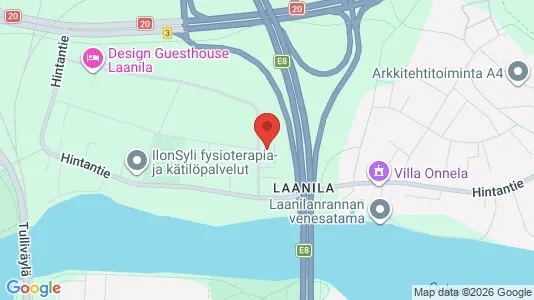 Apartments for rent i Oulu - kort over placeringen