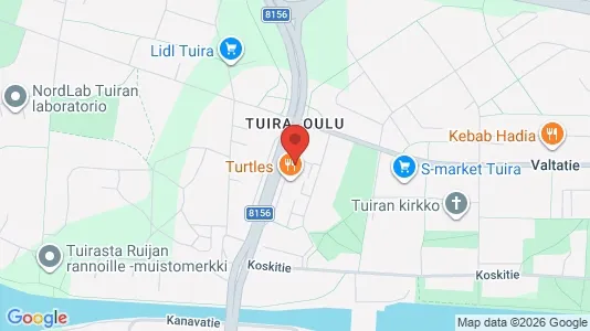 Apartments for rent i Oulu - kort over placeringen