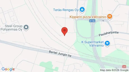 Apartments for rent i Oulu - kort over placeringen