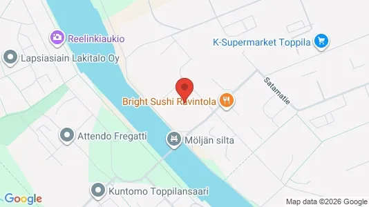 Apartments for rent i Oulu - kort over placeringen