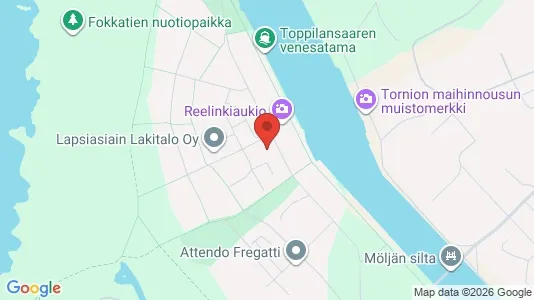 Apartments for rent i Oulu - kort over placeringen