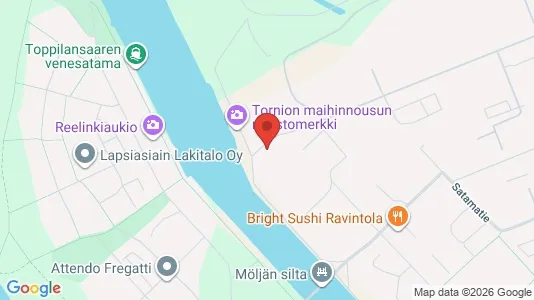 Apartments for rent i Oulu - kort over placeringen