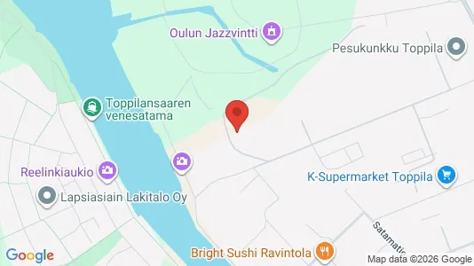 Apartments for rent i Oulu - kort over placeringen