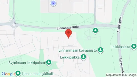 Apartments for rent i Oulu - kort over placeringen