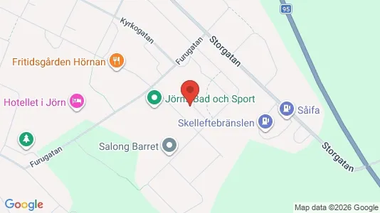 Apartments for rent i Skellefteå - kort over placeringen
