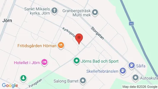 Apartments for rent i Skellefteå - kort over placeringen