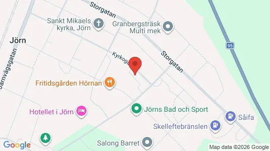 Apartments for rent i Skellefteå - kort over placeringen