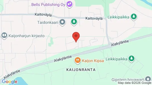 Apartments for rent i Oulu - kort over placeringen
