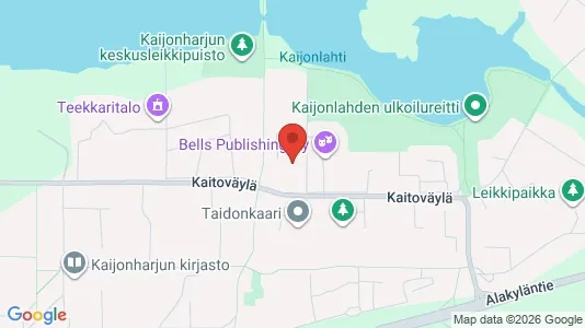 Apartments for rent i Oulu - kort over placeringen
