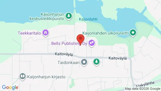 Apartments for rent i Oulu - kort over placeringen