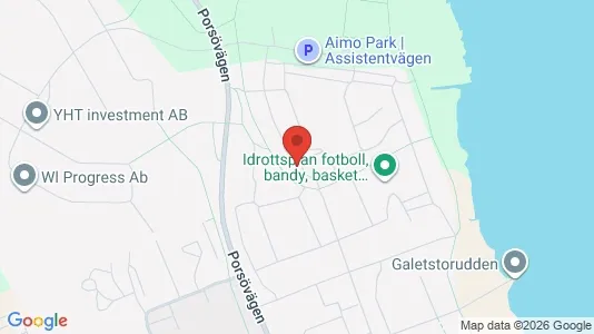 Apartments for rent i Luleå - kort over placeringen