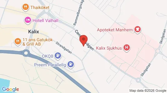 Apartments for rent i Kalix - kort over placeringen