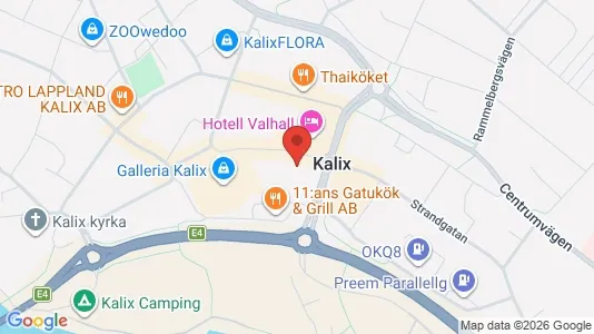 Apartments for rent i Kalix - kort over placeringen