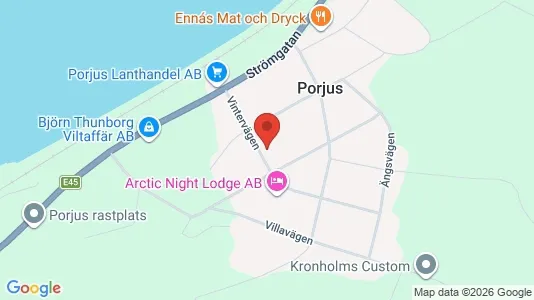 Apartments for rent i Jokkmokk - kort over placeringen