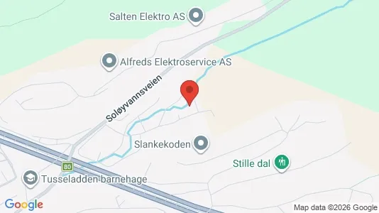 Apartments for rent i Bodø - kort over placeringen
