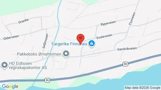 Apartments for rent i Lenvik - kort over placeringen
