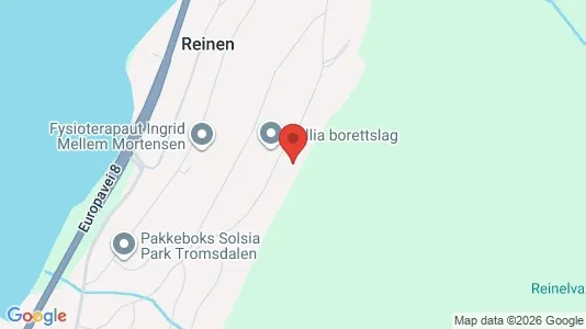 Apartments for rent i Tromsø - kort over placeringen