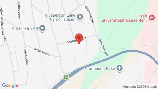 Apartments for rent i Tromsø - kort over placeringen