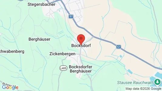 Apartments for rent i Bocksdorf - kort over placeringen