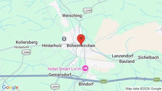 Apartments for rent i Böheimkirchen - kort over placeringen