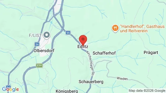 Apartments for rent i Edlitz - kort over placeringen