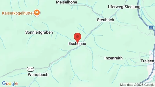 Apartments for rent i Eschenau - kort over placeringen