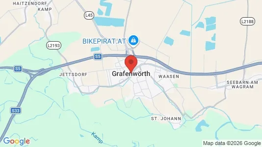 Apartments for rent i Grafenwörth - kort over placeringen