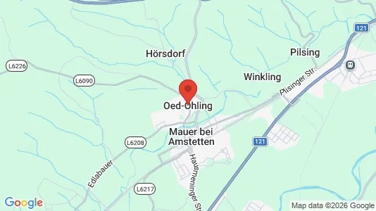 Apartments for rent i Oed-Oehling - kort over placeringen
