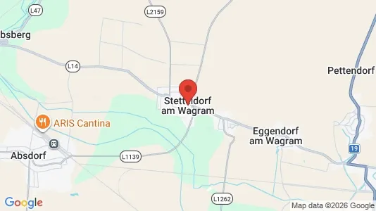 Apartments for rent i Stetteldorf am Wagram - kort over placeringen