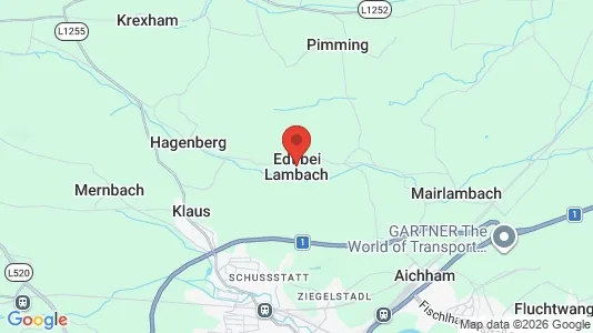 Apartments for rent i Edt bei Lambach - kort over placeringen