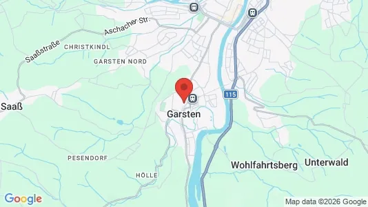Apartments for rent i Garsten - kort over placeringen