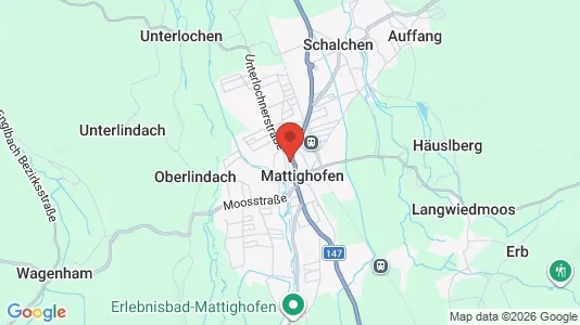 Apartments for rent i Mattighofen - kort over placeringen