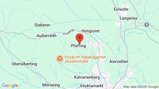 Apartments for rent i Pfaffing - kort over placeringen