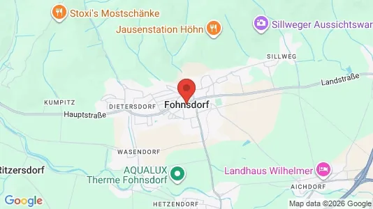 Houses for rent i Fohnsdorf - kort over placeringen