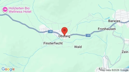 Apartments for rent i Obsteig - kort over placeringen