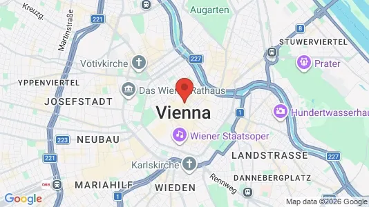 Apartments for rent i Vienna Innere Stadt - kort over placeringen
