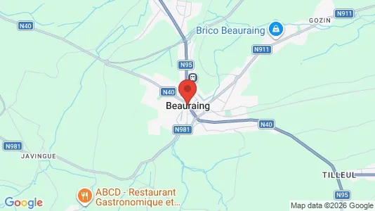 Apartments for rent i Beauraing - kort over placeringen