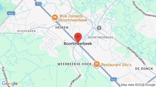 Houses for rent i Boortmeerbeek - kort over placeringen