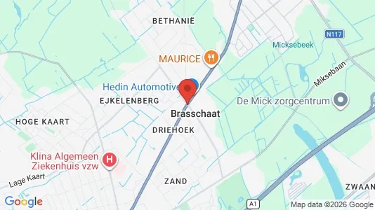 Apartments for rent i Brasschaat - kort over placeringen