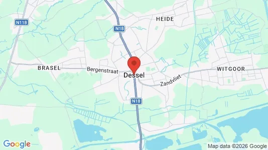 Houses for rent i Dessel - kort over placeringen