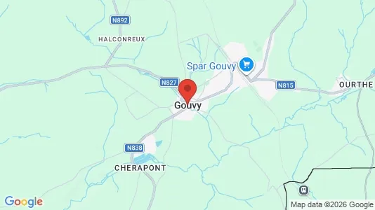 Houses for rent i Gouvy - kort over placeringen