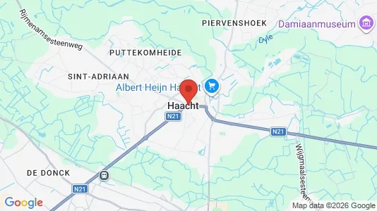 Apartments for rent i Haacht - kort over placeringen