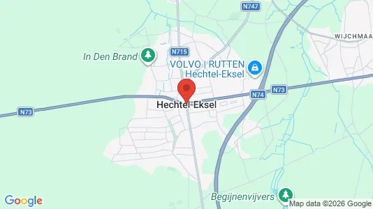 Houses for rent i Hechtel-Eksel - kort over placeringen